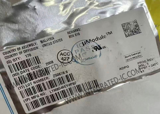 LTM8046EY एकीकृत सर्किट चिप 550mA पृथक डीसी डीसी μModule कनवर्टर BGA51