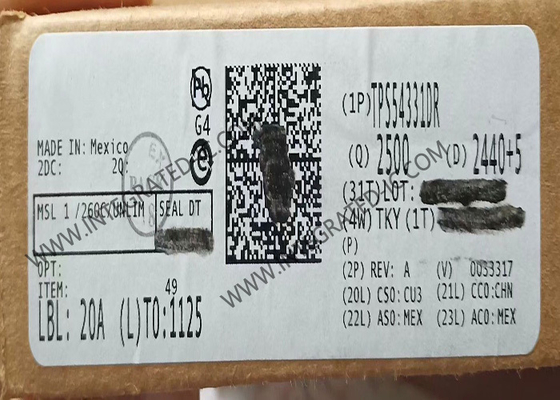 TPS54331DR इंटीग्रेटेड सर्किट चिप 3A 570kHz स्टेप डाउन DC-DC कनवर्टर इको-मोड के साथ