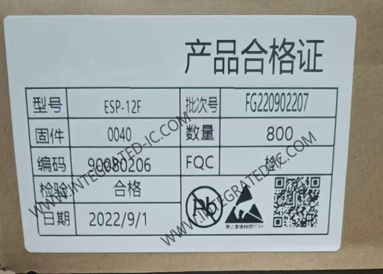 ESP-12F वायरलेस संचार मॉड्यूल उच्च-प्रदर्शन 2.4 GHz 802.11 b/g/n वाईफाई मॉड्यूल