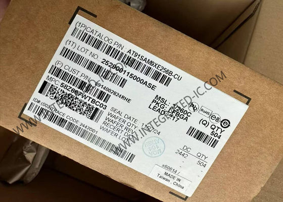 AT91SAM9XE256B-CU माइक्रोकंट्रोलर MCU 32 बिट MCU 180MHz स्मार्ट ARM आधारित एम्बेडेड MCU