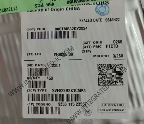 SVF522R3K1CMK4 माइक्रो कंट्रोलर MCU 32-बिट MPU कनेक्टेड रेडियो और डिजिटल इंस्ट्रूमेंट क्लस्टर अनुप्रयोगों के लिए