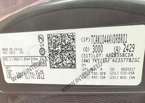 एकीकृत सर्किट चिप TCAN1044AVDRBRQ1 1.8V ऑटोमोटिव CAN ट्रांससीवर