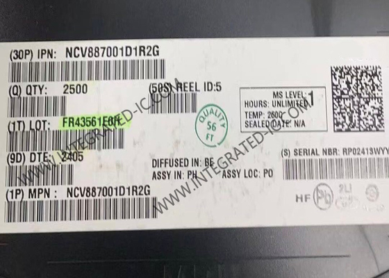 NCV887001D1R2G इंटीग्रेटेड सर्किट चिप 100kHz नॉन-सिंक्रोनस बूस्ट कंट्रोलर SOIC8