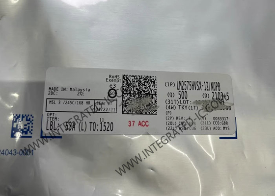 LM2575HVSX-12 इंटीग्रेटेड सर्किट चिप SIMPLE SWITCHER 1A स्टेप-डाउन वोल्टेज रेगुलेटर