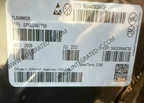 TLE4998C8 सेंसर आईसी XENSIVTM प्रोग्राम करने योग्य रैखिक हॉल सेंसर TDSO-8 पैकेज