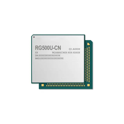 RG500UCNBB-D10-SNASA 5G मॉड्यूल हाई-परफॉर्मेंस 5G NR सब-6GHz मॉड्यूल IoT/eMBB/URLLC के लिए
