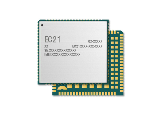 EC21AUXGR-128-SGNS वायरलेस संचार मॉड्यूल LTE कैट 1 मॉड्यूल LCC फॉर्म फैक्टर में