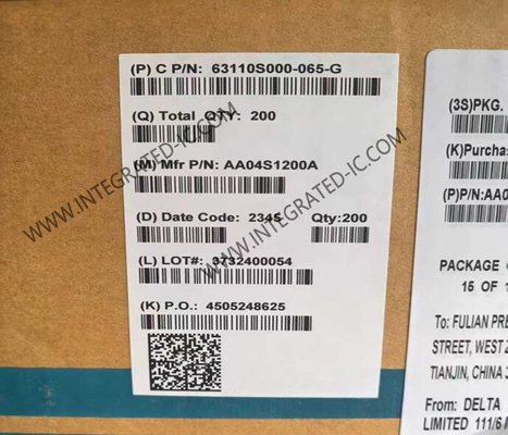 AA04S1200A एकीकृत सर्किट चिप 4W सिंगल आउटपुट AC/DC पावर मॉड्यूल