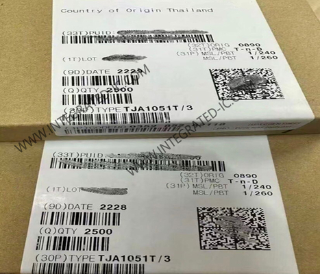 TJA1051T एकीकृत सर्किट चिप 5Mbps 4.5V से 5.5V हाई-स्पीड CAN ट्रांससीवर