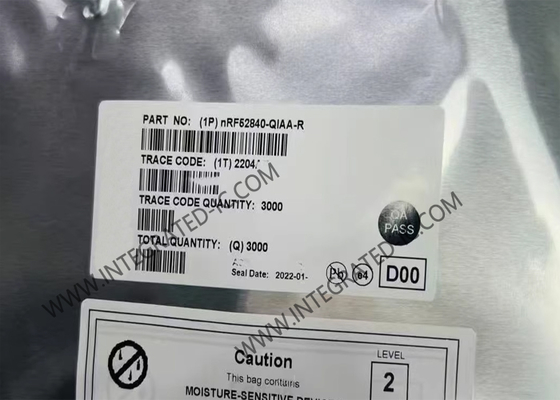 BT IC 2.4GHz 73-VFQFN सरफेस माउंट NRF52840-QIAA-R7 RF ट्रांसीवर IC