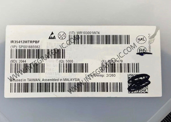 IR35412MTRPBF एकीकृत सर्किट चिप गेट ड्राइवर्स मल्टी फेज कंट्रोलर 40-QFN IMVP8