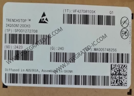IKQ50N120CH3 इंटीग्रेटेड सर्किट चिप 1200V 50A IGBT ट्रांजिस्टर PG-TO247-3 IGBT डिस्क्रीट