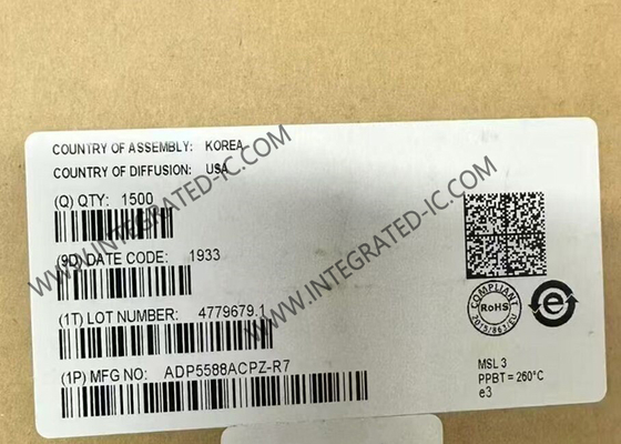 ADP5588ACPZ एकीकृत सर्किट चिप मोबाइल I/O एक्सपेंडर 400kHz QWERTY कीपैड नियंत्रक