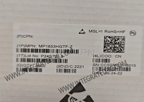 MP1653HGTF एकीकृत सर्किट चिप 17V 3A 1.2MHz सिंक्रोनस स्टेप-डाउन कन्वर्टर
