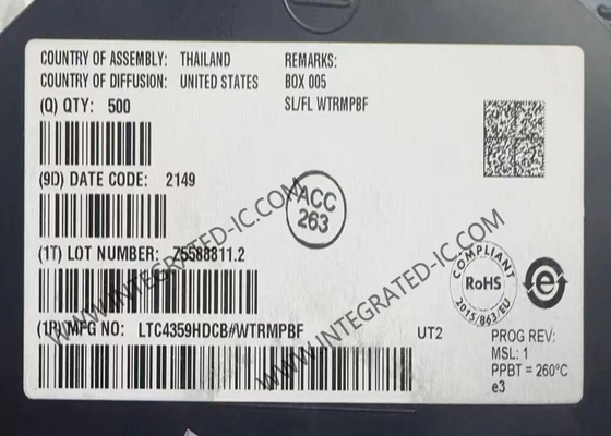 LTC4359HDCB इंटीग्रेटेड सर्किट चिप 4V से 80V आइडियल डायोड कंट्रोलर DFN6