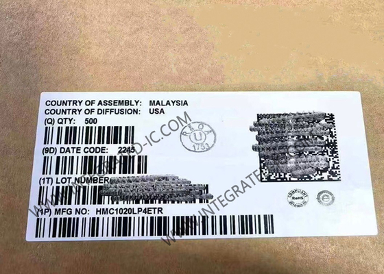 HMC1020LP4ETR वायरलेस कम्युनिकेशन मॉड्यूल 3.9GHz सिंगल एंड आरएमएस पावर डिटेक्टर