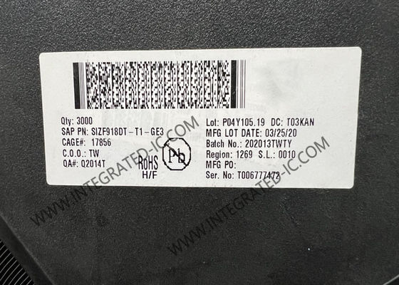 SIZF918DT-T1-GE3 इंटीग्रेटेड सर्किट चिप डुअल एन-चैनल 30V MOSFET स्कॉटकी डायोड के साथ