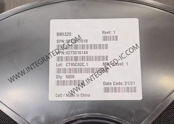 BMI320 सेंसर आईसी प्रोग्रामेबल अल्ट्रा-लो-पावर ट्राइएक्सियल एक्सेलेरोमीटर सेंसर