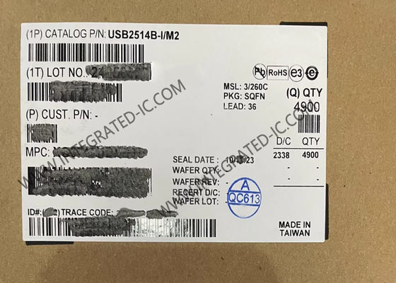 USB2514B-I/M2 इंटीग्रेटेड सर्किट चिप लो पावर USB 2.0 हाई-स्पीड हब कंट्रोलर