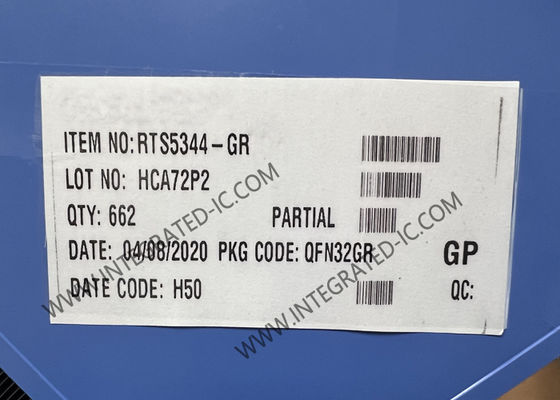 RTS5344-GR एकीकृत सर्किट चिप पोर्टेबल उपकरणों के लिए उच्च प्रदर्शन एआरएम सिस्टम-ऑन-चिप