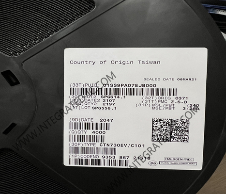 CTN730EV एकीकृत सर्किट चिप 848 Kbit/s NFC वायरलेस चार्जिंग ट्रांसमीटर