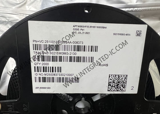 APT1608QWF/D एकीकृत सर्किट चिप सफेद एलईडी 1.6X0.8MM SMD चिप एलईडी लैंप