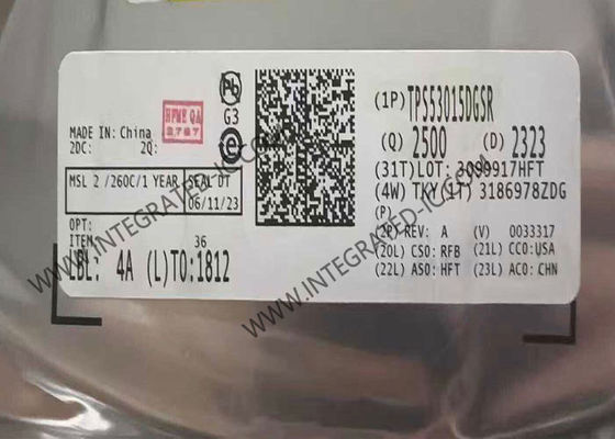 TPS53015DGSR इंटीग्रेटेड सर्किट चिप डी-सीएपी2™ सिंक्रोनस स्टेप-बक कनवर्टर विद पीजीओओडी
