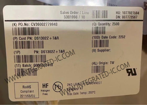 DS1302Z इंटीग्रेटेड सर्किट चिप ट्रिकल-चार्ज टाइमकीपिंग चिप 31B सीरियल एड्रेस RTCs