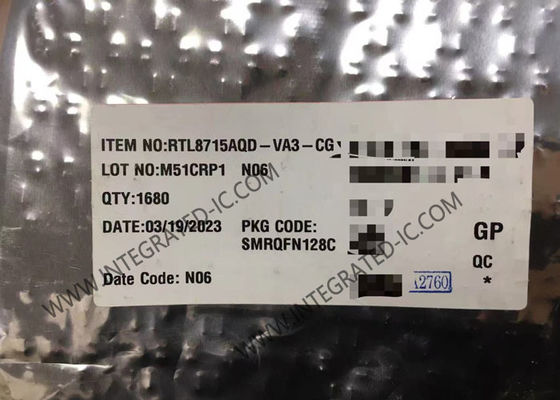 RTL8715AQD-VA3-CG वायरलेस संचार मॉड्यूल वाई-फाई आईपी कैमरा एसओसी वायरलेस नेटवर्क कैमरा एसओसी