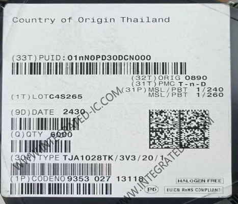 TJA1028TK एकीकृत सर्किट चिप 45uA ऑटोमोटिव LIN मिनी सिस्टम बेस चिप