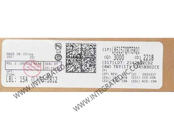 एकीकृत सर्किट चिप LM5157QRTERQ1 2.2MHz वाइड VIN 50V DC DC कनवर्टर WQFN16