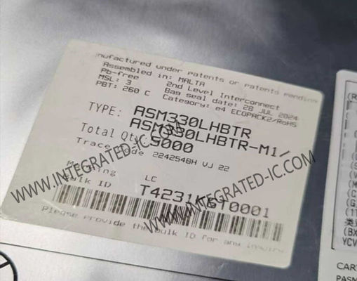 सेंसर आईसी ASM330LHBTR ऑटोमोटिव उच्च सटीकता 6-अक्षीय जड़ता माप इकाई