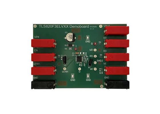 TLS820F3EL-V33 एम्बेडेड समाधानों के लिए सिंगल चैनल लीनियर वोल्टेज रेगुलेटर मूल्यांकन बोर्ड