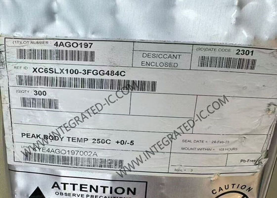 FPGA IC XC6SLX100-3FGG484C XC6SLX100 FBGA484 फील्ड प्रोग्रामेबल गेट ऐरे