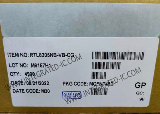 RTL8305NB-VB-CG ईथरनेट आईसी एकल चिप 5-पोर्ट 10/100M ईथरनेट स्विच नियंत्रक