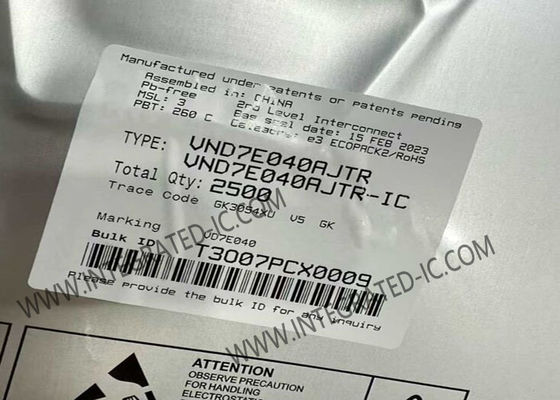 VND7E040AJTR इंटीग्रेटेड सर्किट चिप डबल चैनल हाई-साइड ड्राइवर करंट सेंस एनालॉग फीडबैक के साथ