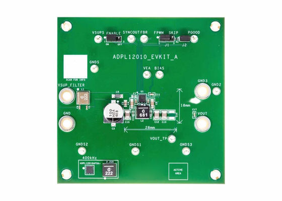 ADPL12010EVKIT एम्बेडेड समाधान मूल्यांकन किट बक रेगुलेटर मूल्यांकन बोर्ड