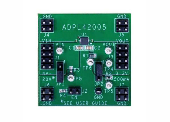 ADPL42005CPZ-REDYKIT एम्बेडेड सॉल्यूशंस रैखिक वोल्टेज नियामक मूल्यांकन बोर्ड