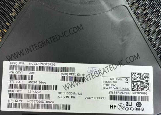 NCS37020DTBR2G एकीकृत सर्किट चिप सिग्नल प्रोसेसर 12 V शंट नियामक TSSOP-14 पैकेज और 0°C ~ 70°C ऑपरेटिंग तापमान के साथ