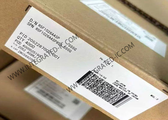 औद्योगिक अनुप्रयोगों के लिए RL78 कोर और 24MHz स्पीड वाला R5F1026AASP 16-बिट माइक्रो कंट्रोलर MCU