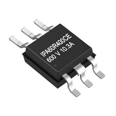 IPA60R400CE N-चैनल पावर MOSFET ट्रांजिस्टर 600 V 10.3A इंटीग्रेटेड सर्किट चिप PFC और PWM चरणों के लिए