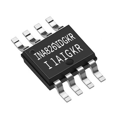 INA826AIDGKR Integrated Circuit Chip Precision Instrumentation Amplifier With Rail-To-Rail Output