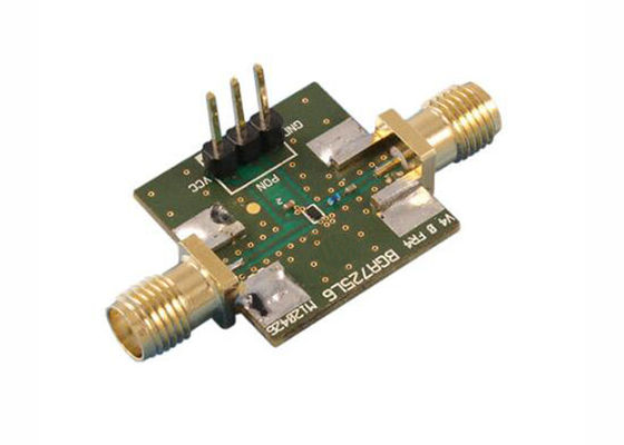 BGA725L6-बोर्ड एम्बेडेड समाधान सिलिकॉन जर्मेनियम लो नॉइज़ एम्पलीफायर मूल्यांकन बोर्ड