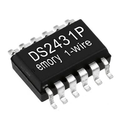 DS2431P 1024-बिट 1-वायर EEPROM मेमोरी IC चिप TSOC-6 पैकेज और 256 x 4 संगठन के साथ