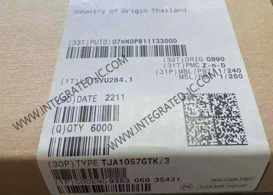 TJA1057GTK इंटीग्रेटेड सर्किट चिप 300mV हाई-स्पीड CAN ट्रांससीवर HVSON-8