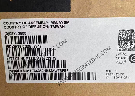 LTC4359HMS8 इंटीग्रेटेड सर्किट चिप आइडियल डायोड कंट्रोलर MSOP8