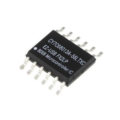 CY7C68013A-56LTXC माइक्रो कंट्रोलर MCU जिसमें हाई-स्पीड USB 2.0 8051 माइक्रोप्रोसेसर और 480 Mb/s डेटा दर है
