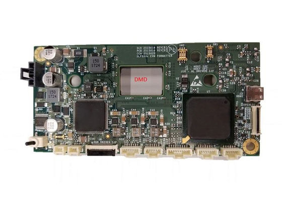 DLP5531Q1EVM एम्बेडेड सॉल्यूशंस ऑटोमोटिव हाई रिज़ॉल्यूशन हेडलाइट इलेक्ट्रॉनिक्स मूल्यांकन मॉड्यूल