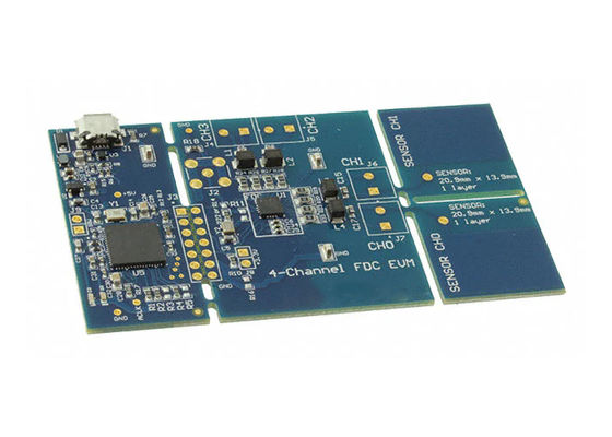 FDC2114EVM Embedded Solutions Capacitance-To-Digital Converter Interface Evaluation Board