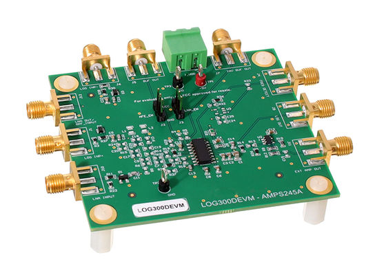 LOG300DEVM एम्बेडेड सॉल्यूशंस एनालॉग फ्रंट एंड इंटरफेस मूल्यांकन बोर्ड
